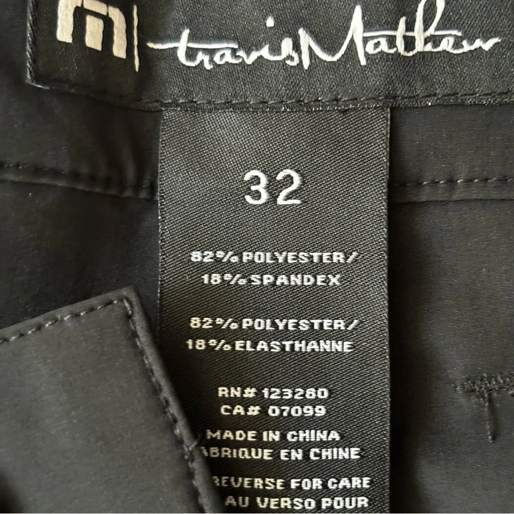 Travis Mathew Majestic X Players Lightweight Performance Pant 32x32 Black New